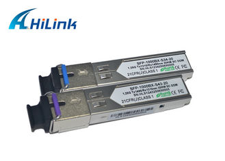 SFP WDM 1490nm / 1550nm Small Form Factor Pluggable Transceiver 60KM PIN Receiver